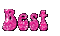 Grumpyforlife pink glitter best - Animovaný GIF zadarmo animovaný GIF