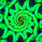 fo vert green  fond background encre tube gif deco glitter animation anime - GIF animado gratis GIF animado