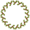 Christmas deco round circle frame - Free PNG Animated GIF