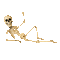 skeleton - GIF animado grátis Gif Animado