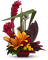 Kaz_Creations  Flowers Vase Plant - безплатен png анимиран GIF