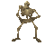 psychopath skeleton - Безплатен анимиран GIF анимиран GIF