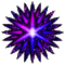 blue violett star - Бесплатный анимированный гифка анимированный гифка