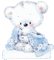 teddy bear bathe gif - Free animated GIF Animated GIF
