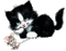 chat et la souris - Безплатен анимиран GIF анимиран GIF