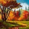 Осенний фон - ingyenes png animált GIF