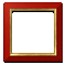 Frame. 3D. Red. Gold. Leila - GIF animé gratuit GIF animé