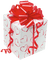 Kaz_Creations Gift Box Present Ribbons Bows Colours - besplatni png animirani GIF