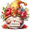 ♡§m3§♡ kawaii mom animated gnome red - 免费动画 GIF 动画 GIF
