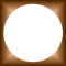 Brown Circle Frame