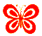 rainbow butterfly - Бесплатный анимированный гифка анимированный гифка