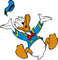 donald duck - bezmaksas png animēts GIF