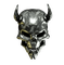 Skull.Crâne.Demon.metal.Gris.Victoriabea - ingyenes png animált GIF