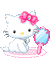 Charming Kitty miroir - Безплатен анимиран GIF анимиран GIF