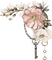 Fleurs.Aquarelle.Flowers.Pink.Key.Victoriabea - PNG gratuit GIF animé