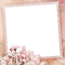 Pink.Cadre.Frame.Fleurs.Flowers.Victoriabea - PNG gratuit GIF animé