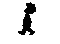 silhouette boy - Gratis animerad GIF animerad GIF