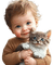 enfant & animal - png gratis GIF animado