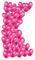Kaz_Creations Valentine Deco Love  Hearts Pink - gratis png animeret GIF