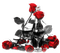 soave deco birthday year flowers rose bottle glass - бесплатно png анимированный гифка