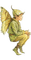 Elf, Blumenjunge, gelb - δωρεάν png κινούμενο GIF