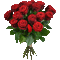 fleur-red flower-bouquet love