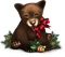 christmas bear by nataliplus - zadarmo png animovaný GIF