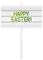 Kaz_Creations Easter Deco Text Logo Happy Easter Sign