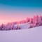 Pastel Winter Landscape - ingyenes png animált GIF