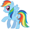 Rainbow Dash - δωρεάν png κινούμενο GIF