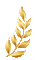 soave deco gold leaves animated branch gold