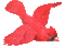 red bird - GIF animado grátis Gif Animado
