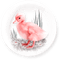 soave deco   easter chick bubble grass flowers - gratis png geanimeerde GIF