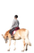 femme avec cheval.Cheyenne63 - Free PNG Animated GIF