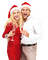 Couple.Christmas.Noël.champagne.Victoriabea - png gratis GIF animasi