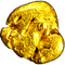 gold nugget - png gratis GIF animado
