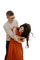 autumn couple man woman kikkapink - gratis png geanimeerde GIF