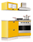 Yellow Kitchen - darmowe png animowany gif
