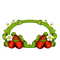 Cluster fraises - gratis png geanimeerde GIF