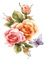 vintage roses - png gratis GIF animasi