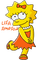 Lisa Simpson - nemokama png animuotas GIF