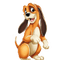 The Fox and the Hound - Free PNG Animated GIF