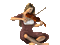woman with violin bp - Бесплатный анимированный гифка анимированный гифка