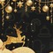 Christmas background fond or gold doré bg - zdarma png animovaný GIF