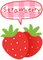 Strawberry - GIF animado grátis Gif Animado