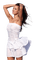 Woman White Brown  - Bogusia - png gratis GIF animado