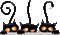 black cats gif chat noir halloween