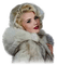 kvinna- päls--woman in fur coat - bezmaksas png animēts GIF