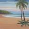 Pastel Beach Scenery - png gratis GIF animado