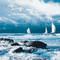 soave background animated summer sea boat blue - Animovaný GIF zadarmo animovaný GIF